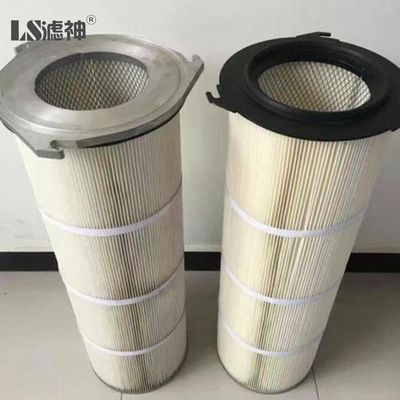 Jet-Polyester-Staubfilterpatrone Sammler-Pleat Ersetzen Typ