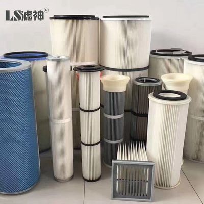 Jet-Polyester-Staubfilterpatrone Sammler-Pleat Ersetzen Typ
