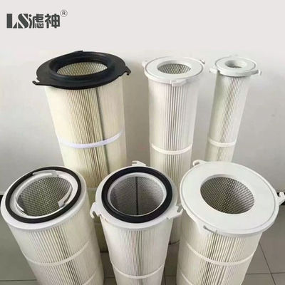 Jet-Polyester-Staubfilterpatrone Sammler-Pleat Ersetzen Typ