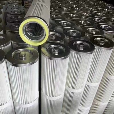 Industrielle HEPA-Staubfilterpatrone Zyklon 3 Lugs Flanschkollektor für Gasturbine