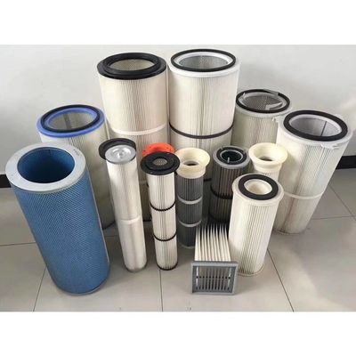 Beschichtete Staubfilterpatrone 0,5 μm für Schussstrahmaschine